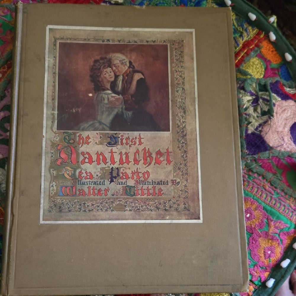 Vintage Illustrated Book by Walter Tittle, 1907